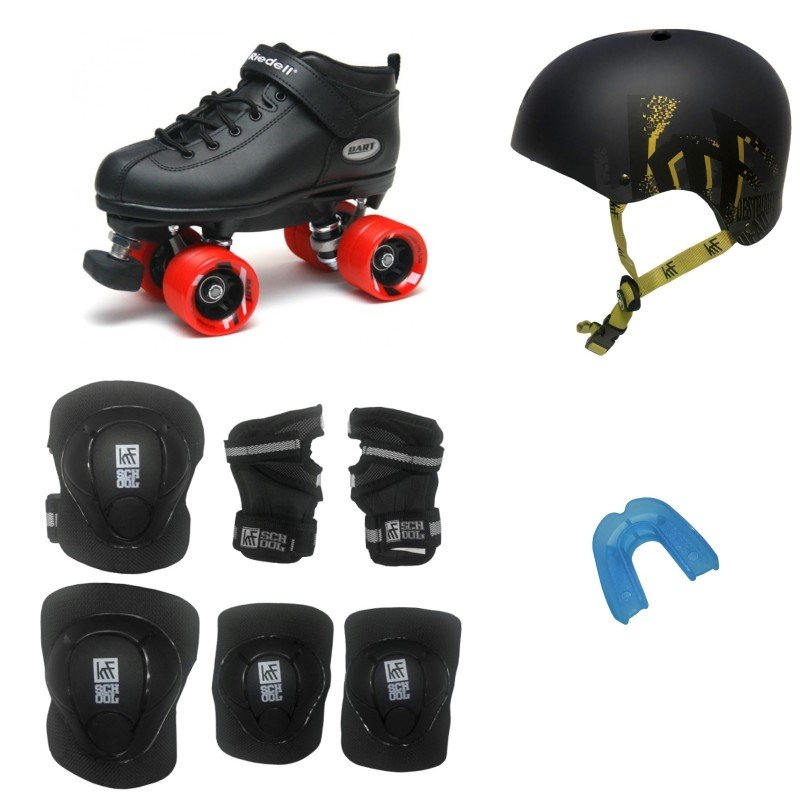 GRUNDLEGENDES STARTER-SET FÜR ROLLER DERBY - Roller Derby Fresh Skater Package