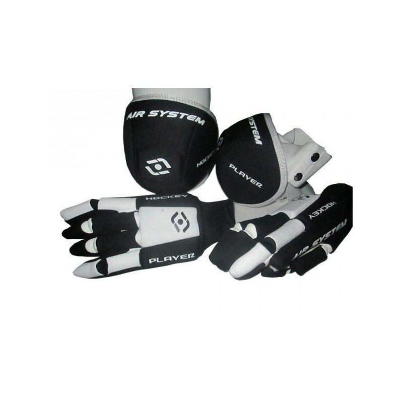 PACK DE GUANTES Y RODILLERAS HOCKEYPLAYER ANATOMIC AIR