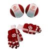 PACK GLOVES AND KNEE PAD HOCKEYPLAYER FABRIC