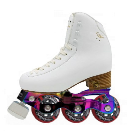 PATIN COMPLETO RISPORT ELECTRA CON STARLIGHT INLINE FIGURE SKATE