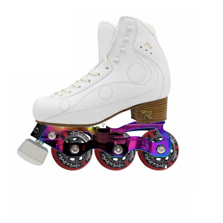 PATIN COMPLETO RISPORT ROYAL PRO CON STARLIGHT INLINE FIGURE SKATE