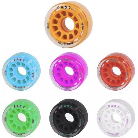 RUEDA STD STREET FAST URETANO D. 62 MM. 70 A (4-PACK)