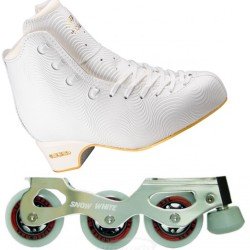 PATIN COMPLETO EDEA TEMPO+SNOW WHITE