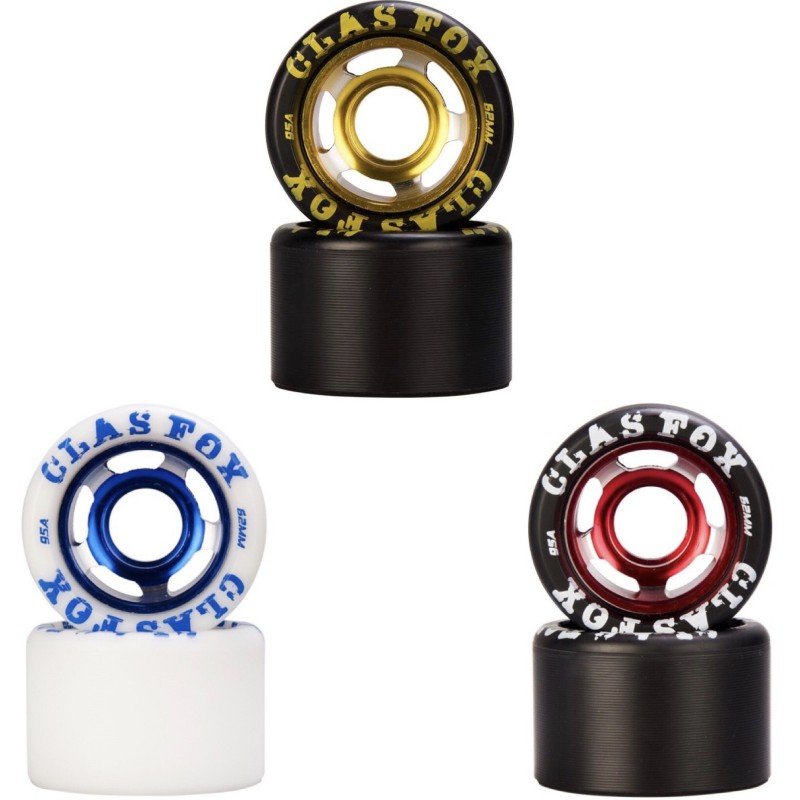 STD DERBY/SPEED FOX CLAS METALLIC HUB 62X42 95A (4 PACK)