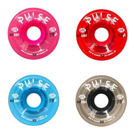 ATOM PULSE WHEELS 62X33MM 78A (4 PACK)