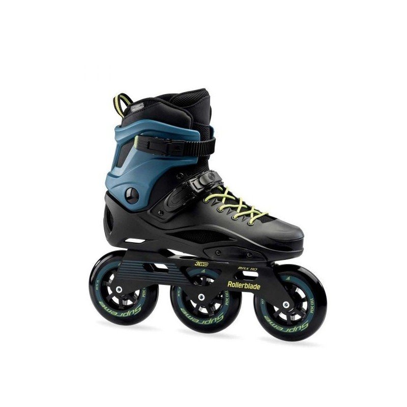 ROLLERBLADE 110 3WD INLINER BLACK/PETROL BLUE