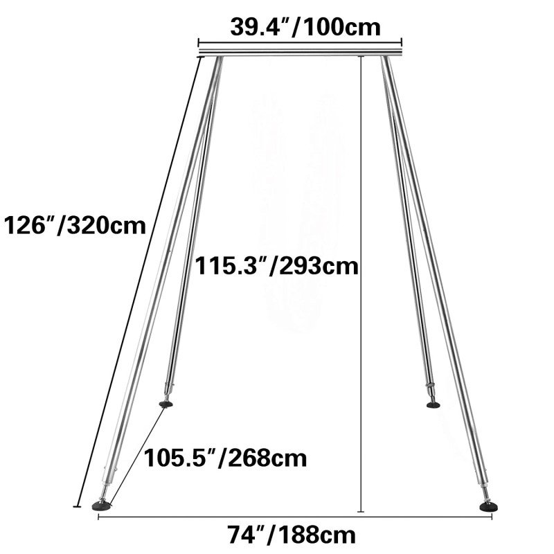 AERIAL SWING STAND/FRAME FOR ARTISTIC SKATING HARNESS STD SKATES