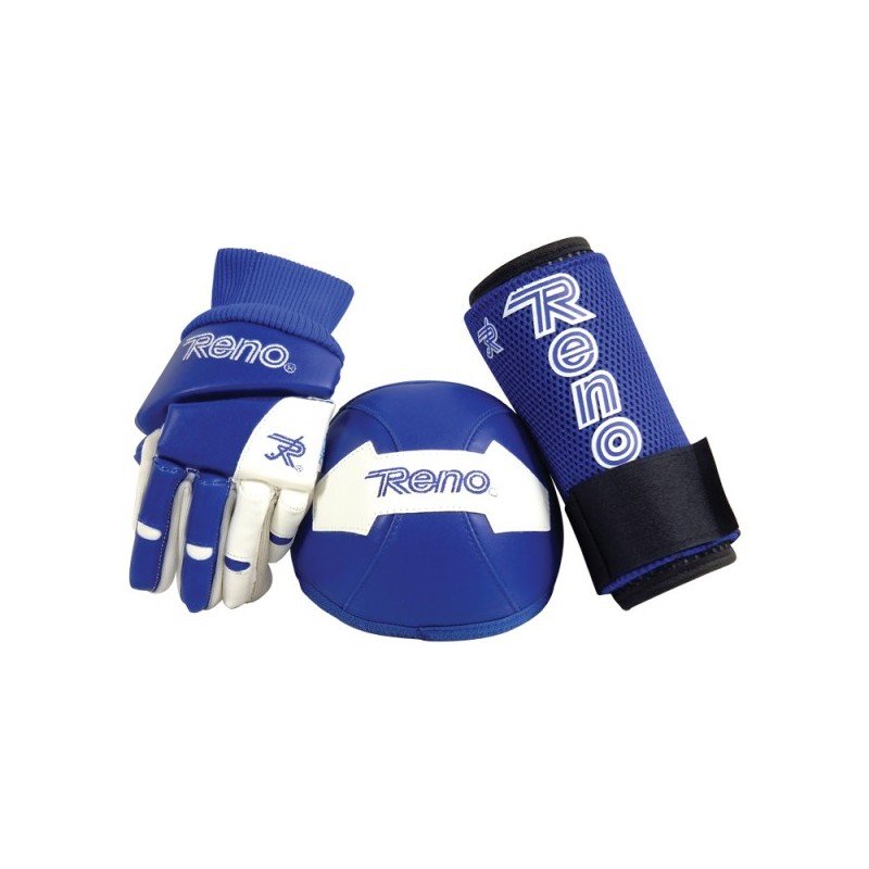 SET OF RENO HOCKEY PLAYER GUARDS