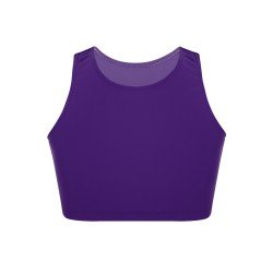 HEGHERFEL - REGGISENO/TOP IN LYCRA CON SPALLINE PER LO SKATING