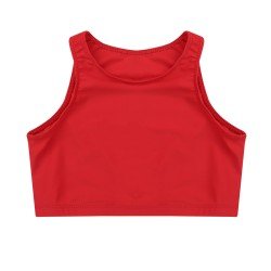 HEGHERFEL - REGGISENO/TOP IN LYCRA CON SPALLINE PER LO SKATING