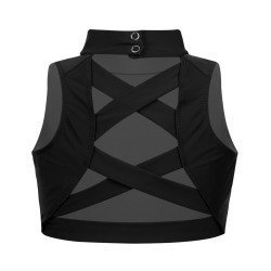 HEGHERFEL - REGGISENO/TOP IN LYCRA CON SPALLINE PER LO SKATING