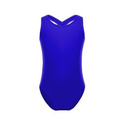 HEGHERFEL - SLEEVELESS LYCRA LEOTARD WITH TULLE