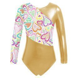 HEGHERFEL - MAILLOT BICOLOR DE MANGA LARGA - METALLIC