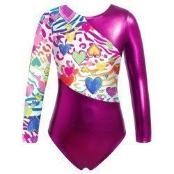 HEGHERFEL - MAILLOT MANCHES LONGUES BICOLORE - METALLIC