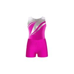 HEGHERFEL - BODY/MAILLOT SIN MANGAS Y SHORTS DE PATCHWORK