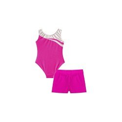 HEGHERFEL - BODY/MAILLOT SENSE MÀNIGUES I SHORTS DE PATCHWORK