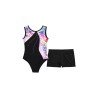 HEGHERFEL - BODY/MAILLOT SENSE MÀNIGUES I SHORTS DE PATCHWORK