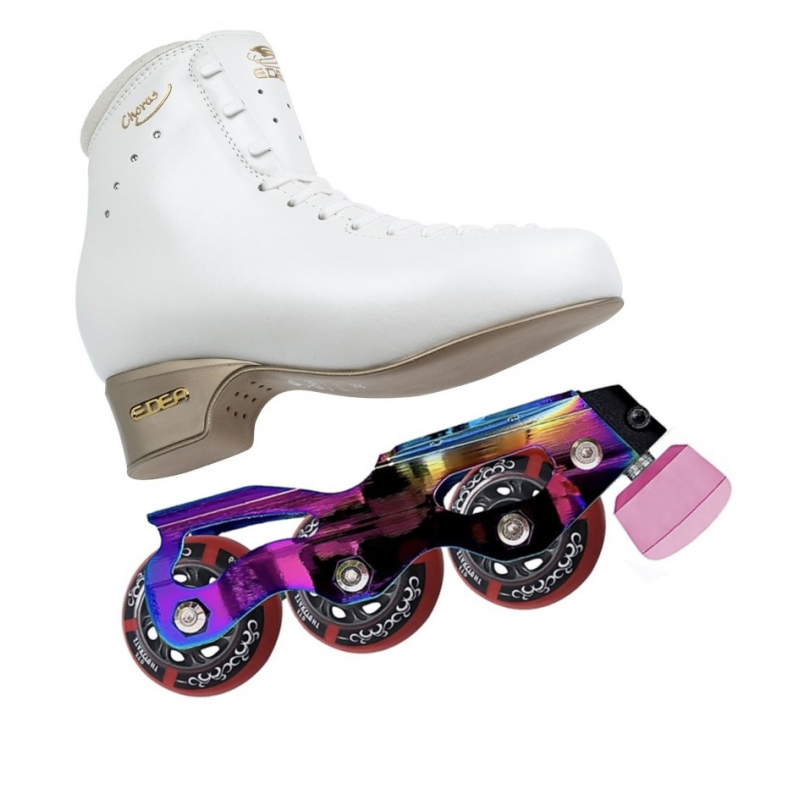 EDEA CHORUS WITH  STARLIGHT INLINE FIGURE SKATES