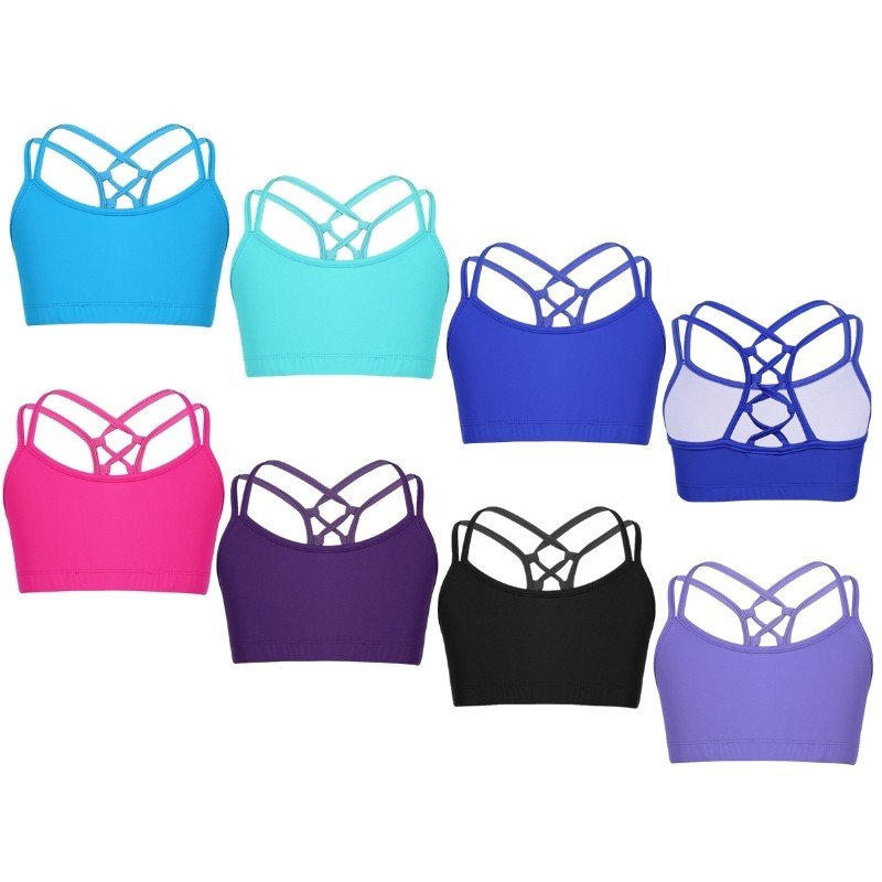 HEGHERFEL - REGGISENO/TOP IN LYCRA CON SPALLINE PER LO SKATING