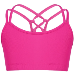 HEGHERFEL - REGGISENO/TOP IN LYCRA CON SPALLINE PER LO SKATING