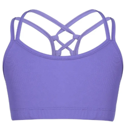 HEGHERFEL - REGGISENO/TOP IN LYCRA CON SPALLINE PER LO SKATING