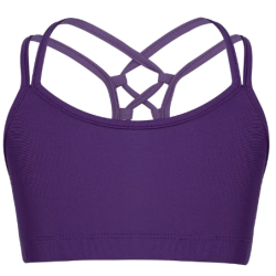 HEGHERFEL - REGGISENO/TOP IN LYCRA CON SPALLINE PER LO SKATING