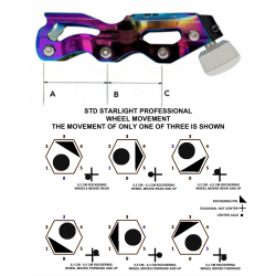 PATIN COMPLETO EDEA CHORUS CON  STARLIGHT INLINE FIGURE SKATES